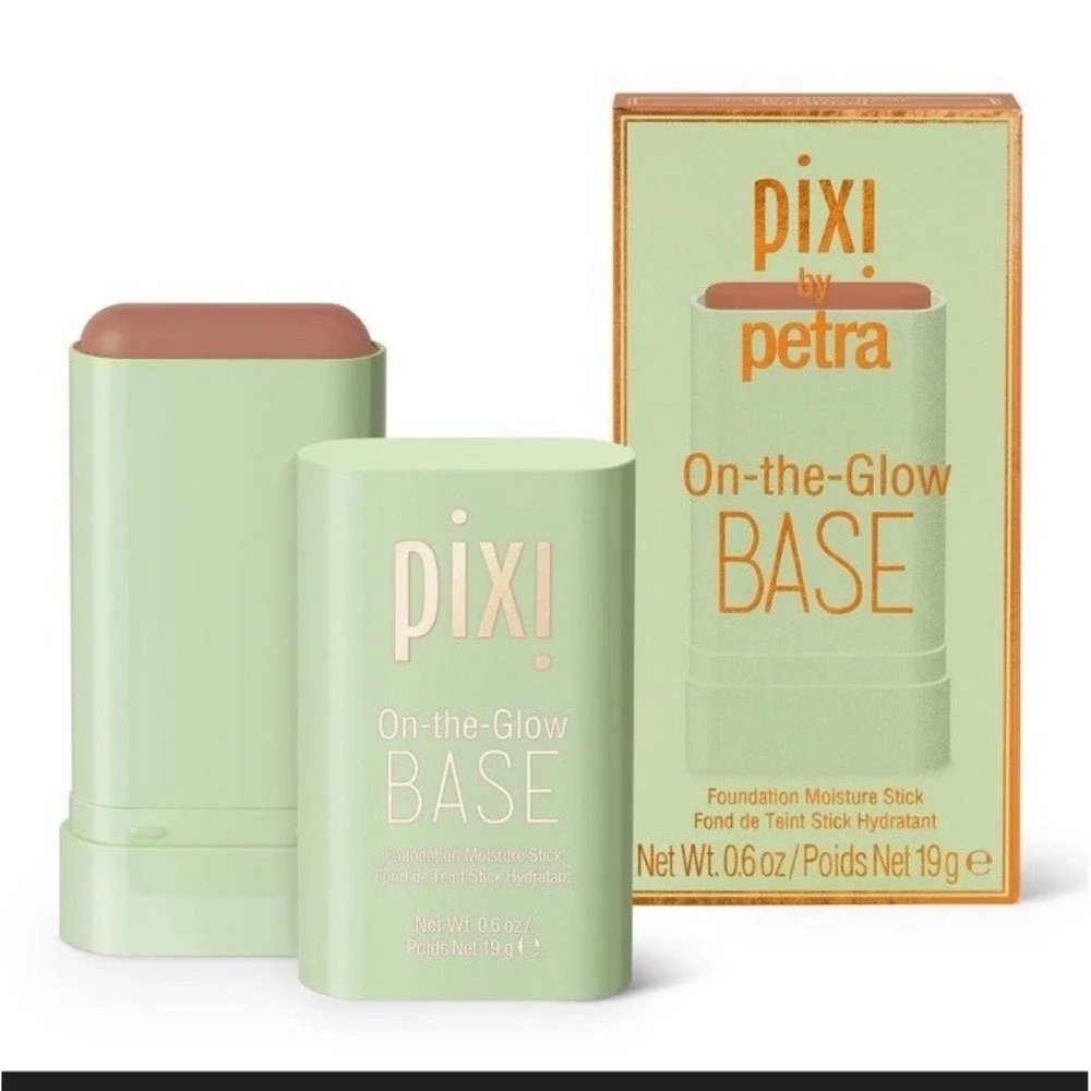 Pixi By Petra On The Glow BASE Foundation Moisture Stick, MOCHA (0.6oz / 19g)